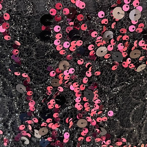 Stunning Pink Sequin one piece dance costume Leotard - Picture 3 of 6